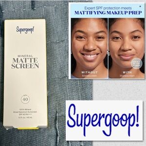 Supergoop! Mineral Mattescreen SPF 40 with Broad Spectrum Protection